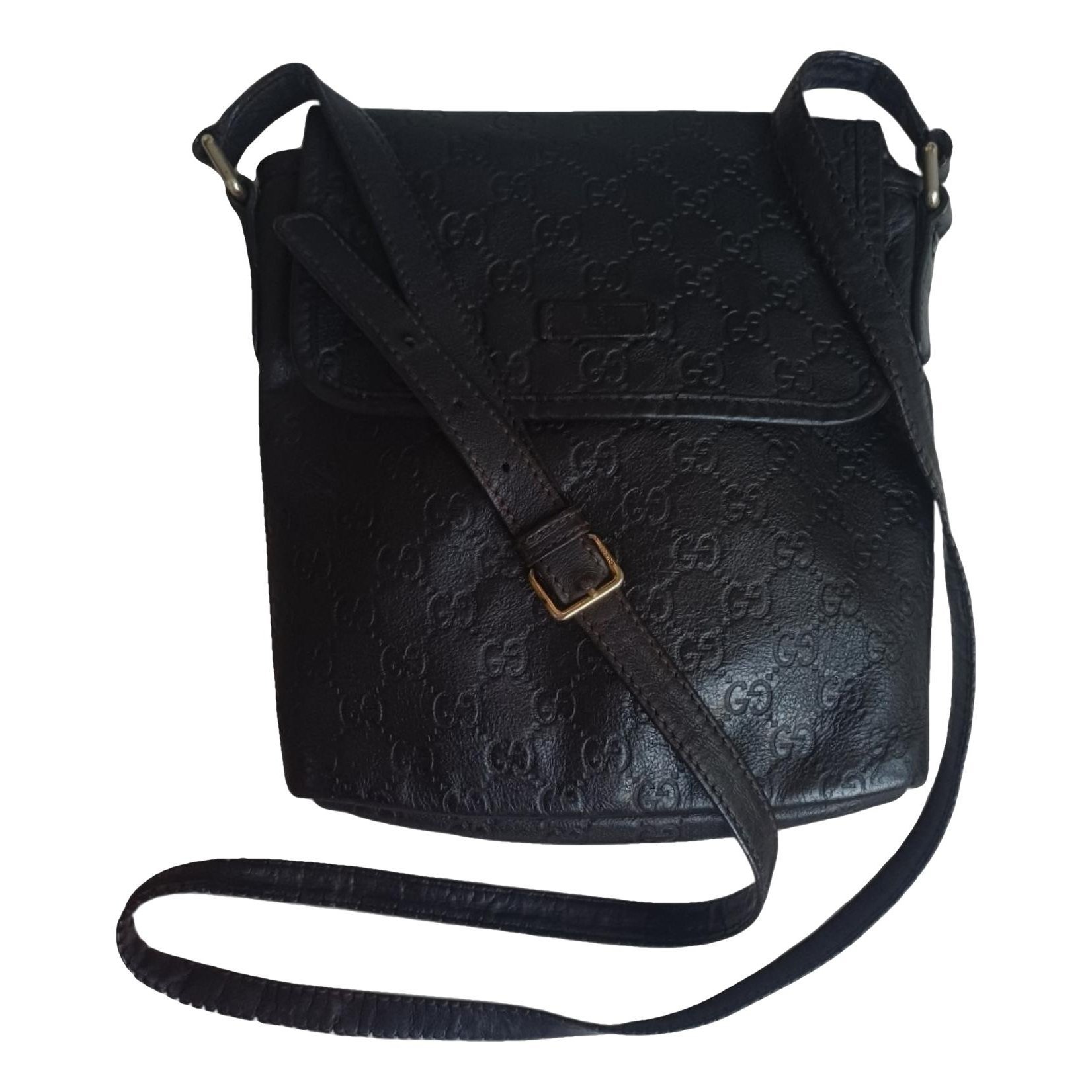 Leather crossbody bag