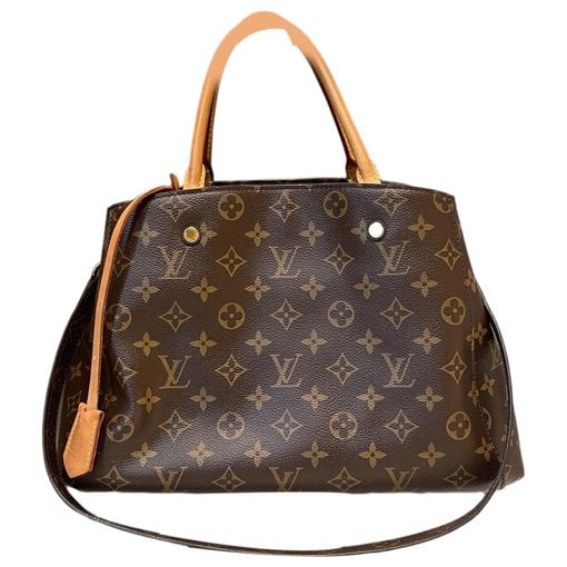 Montaigne patent leather handbag