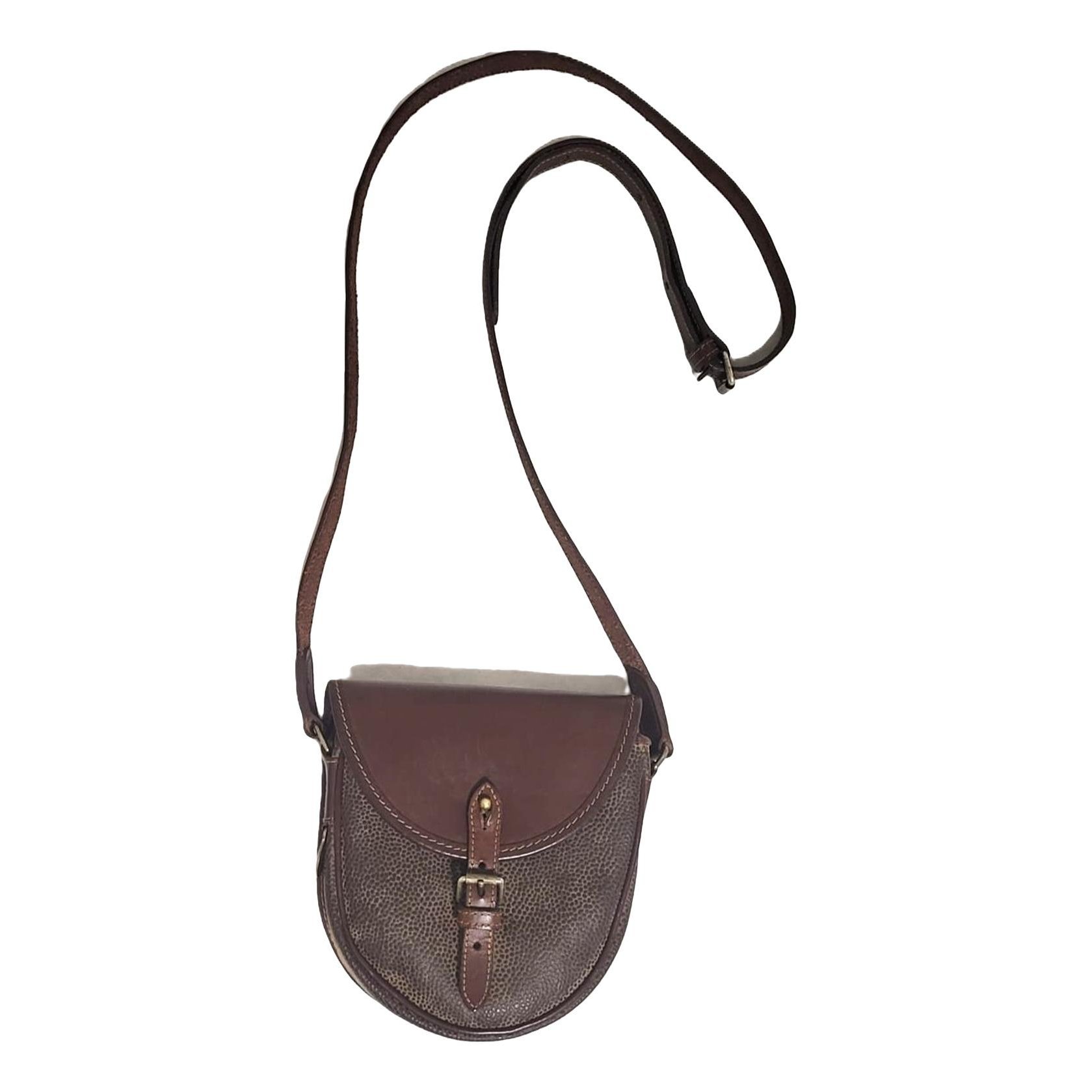 Leather crossbody bag