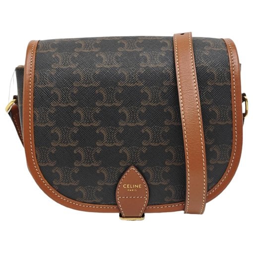 Folco leather crossbody bag