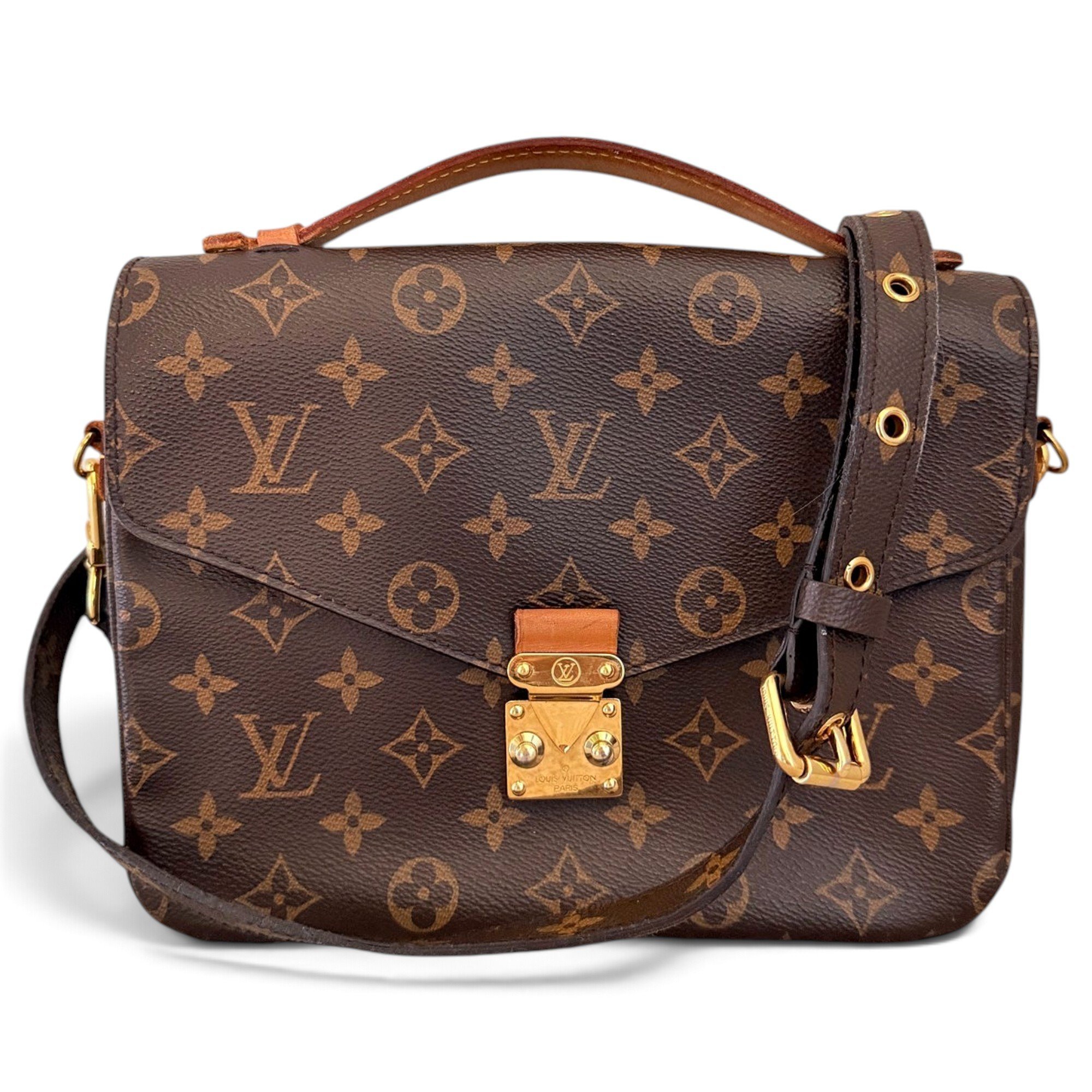 Metis leather crossbody bag