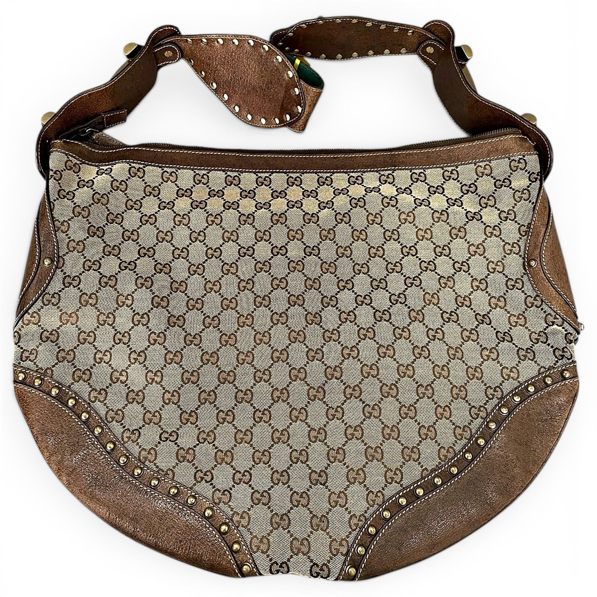 Gucci B cloth handbag
