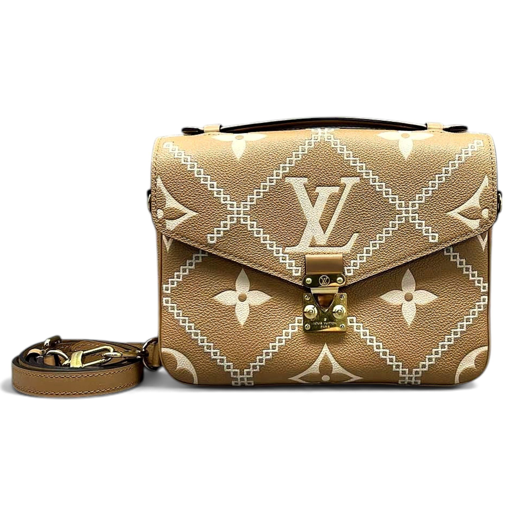 Metis leather handbag