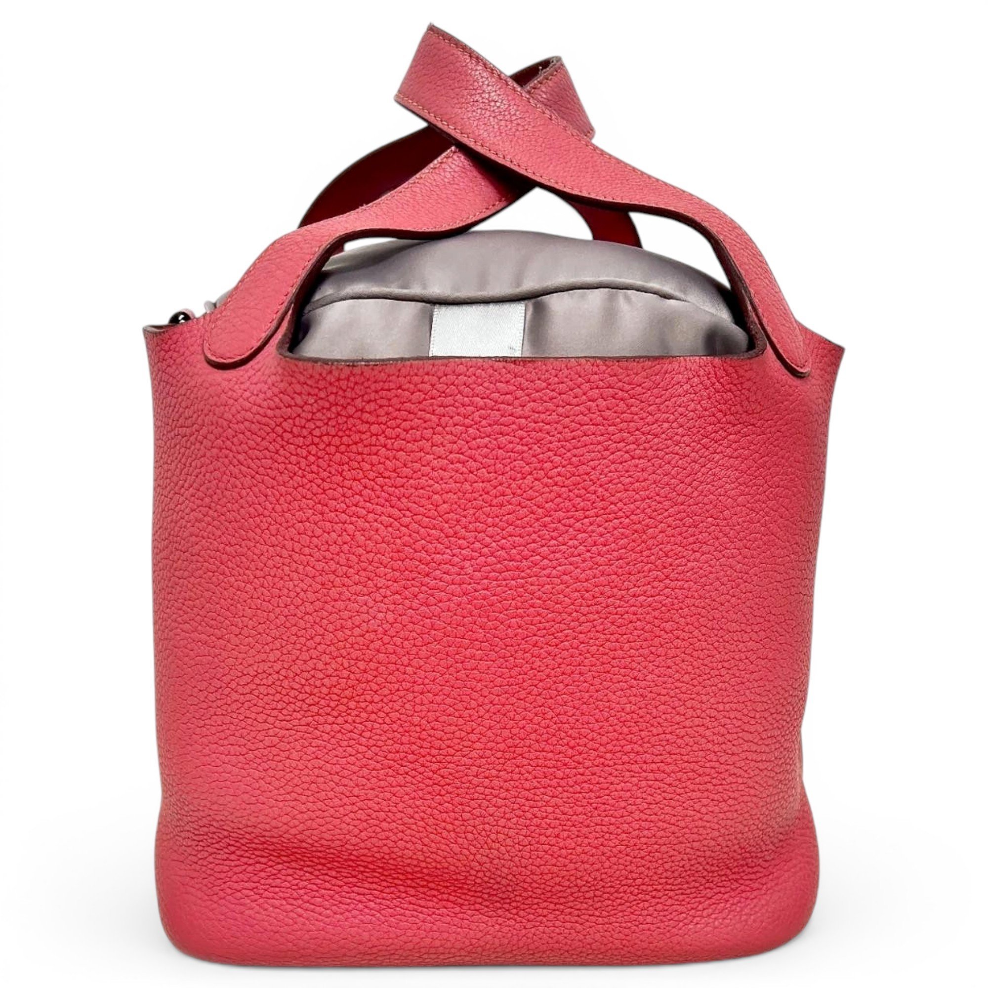 Picotin leather handbag