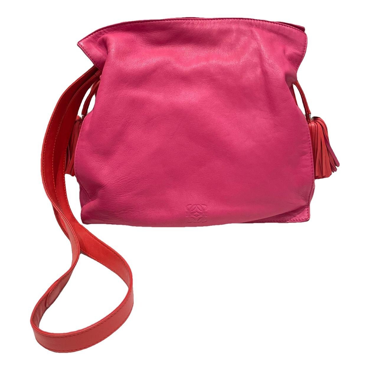 Flamenco leather crossbody bag
