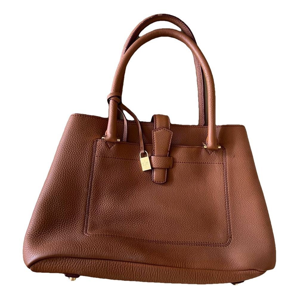 Loro Piana Bellevue leather handbag