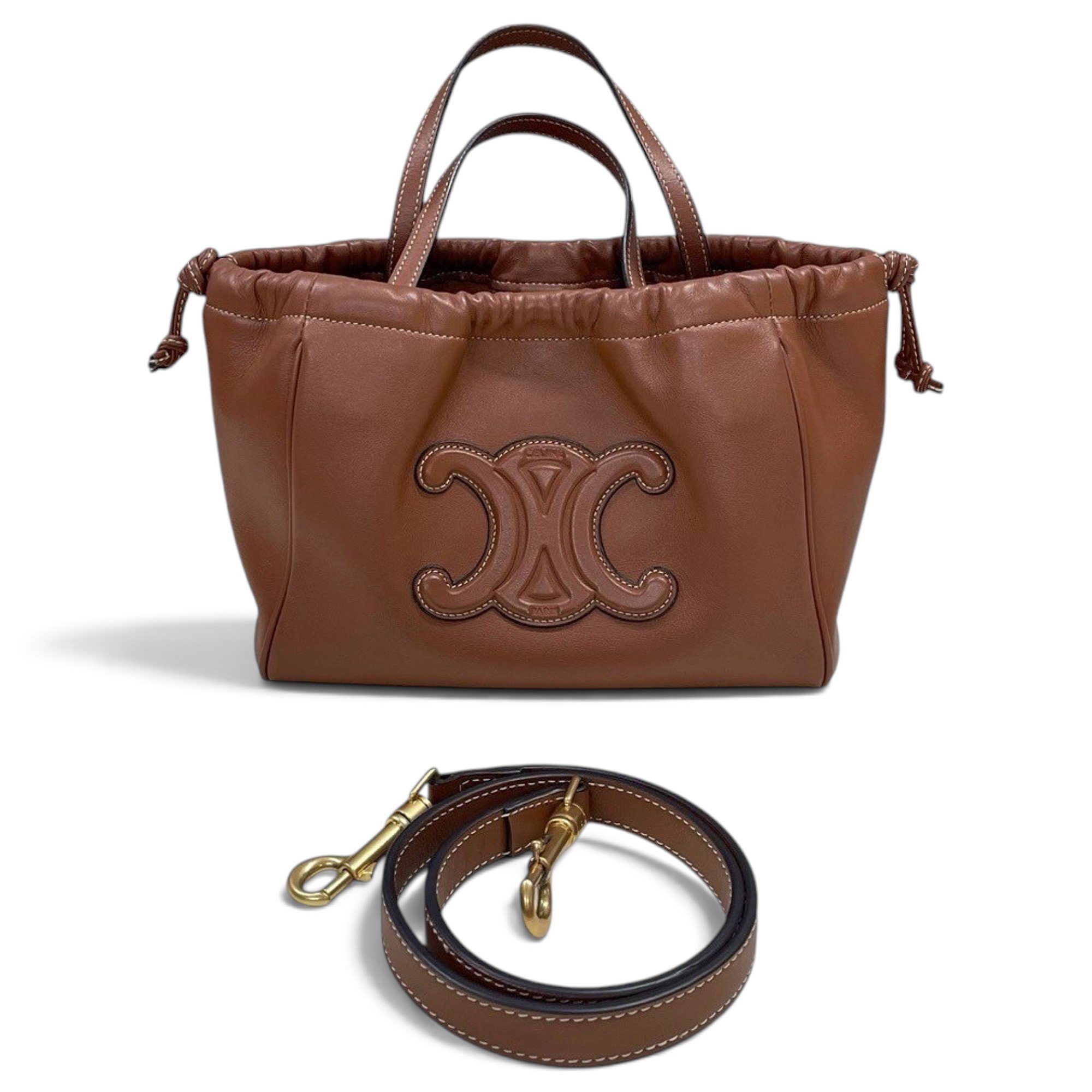 Leather handbag