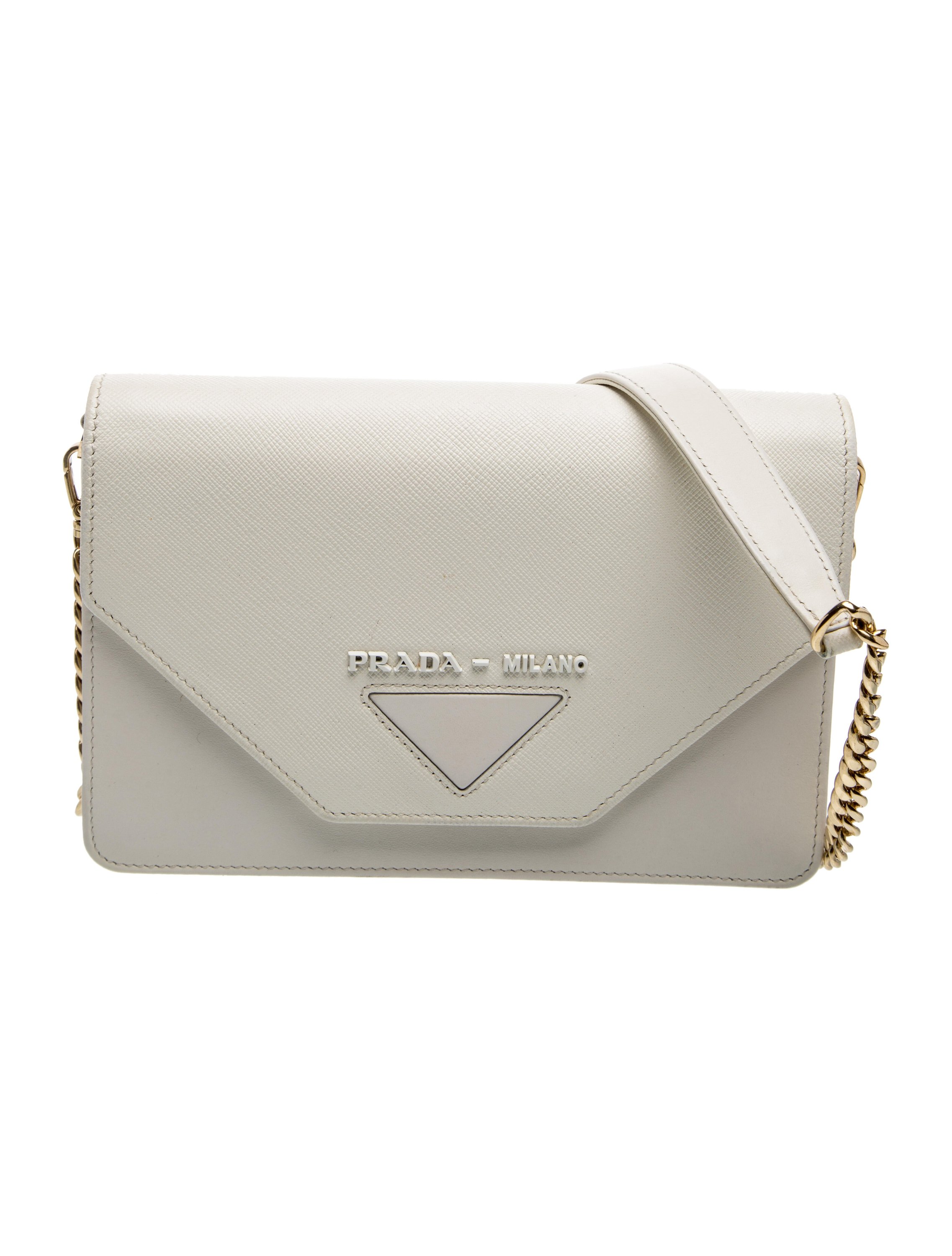 Saffiano Leather Envelope Mini