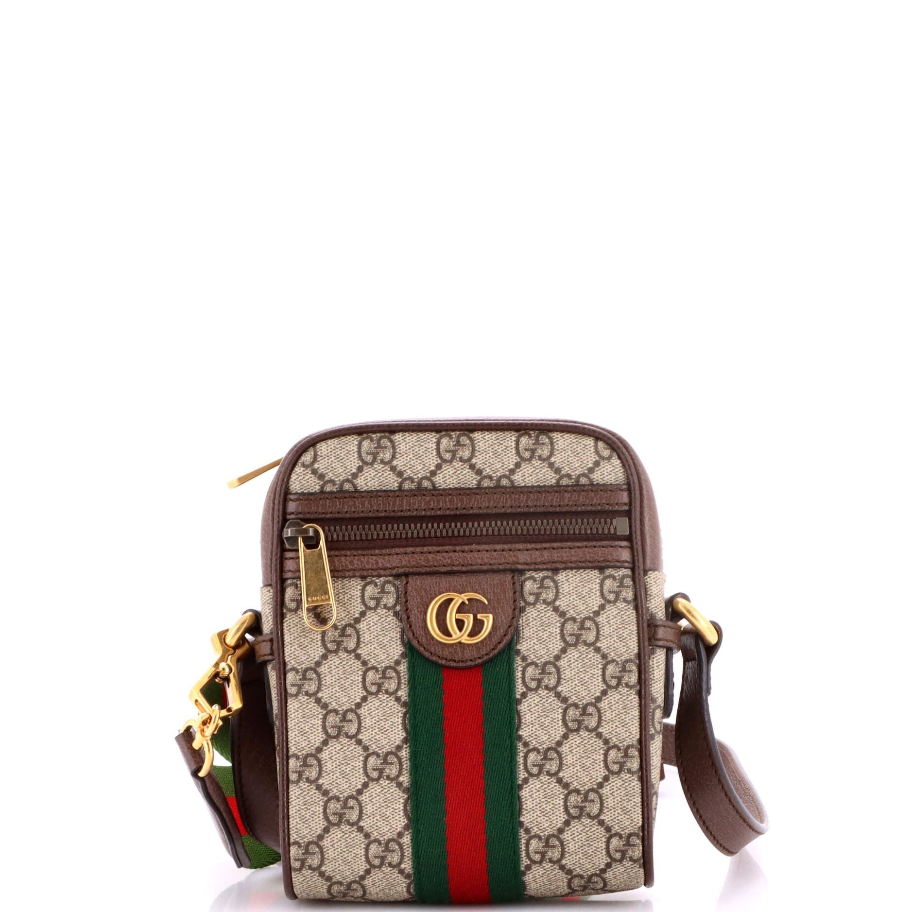 Ophidia Messenger Bag GG Coated Canvas Mini