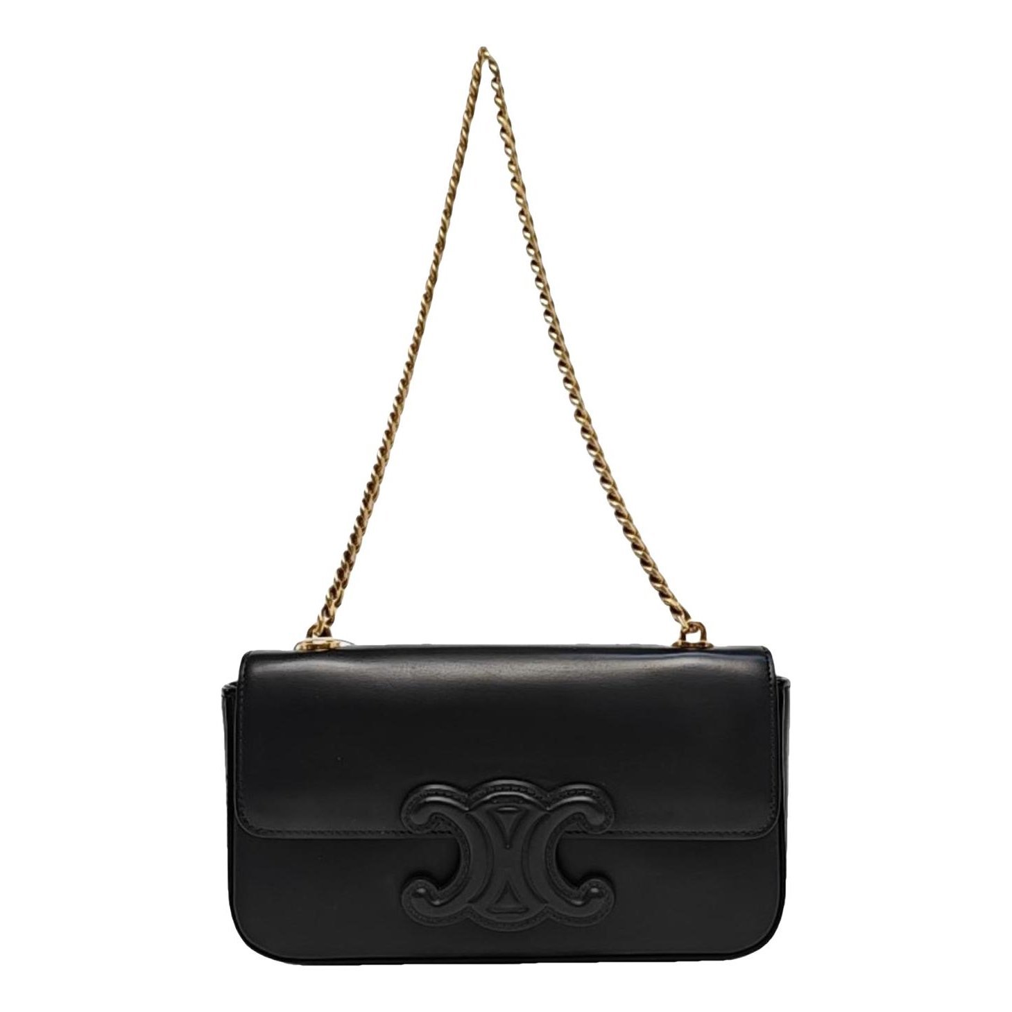 Triomphe leather handbag