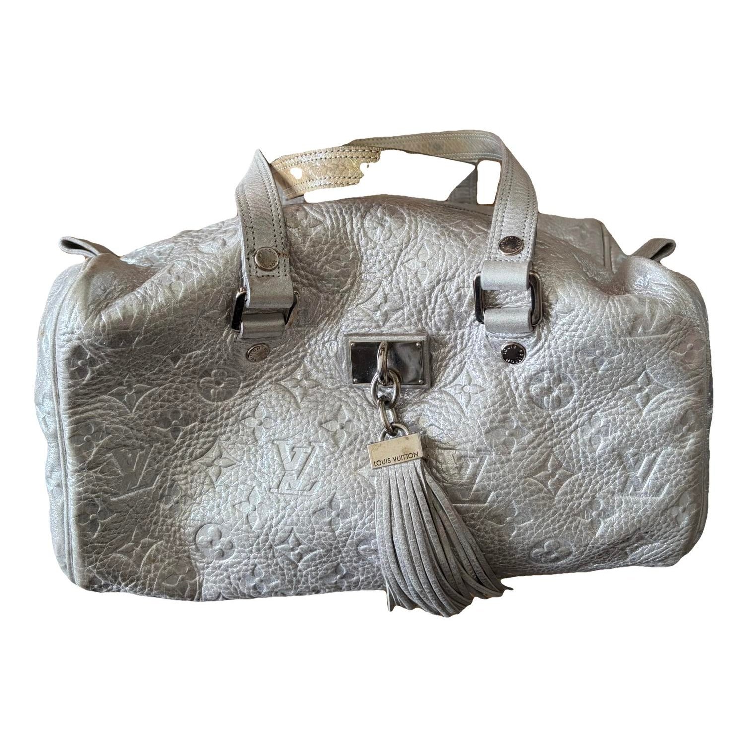 Comète leather handbag