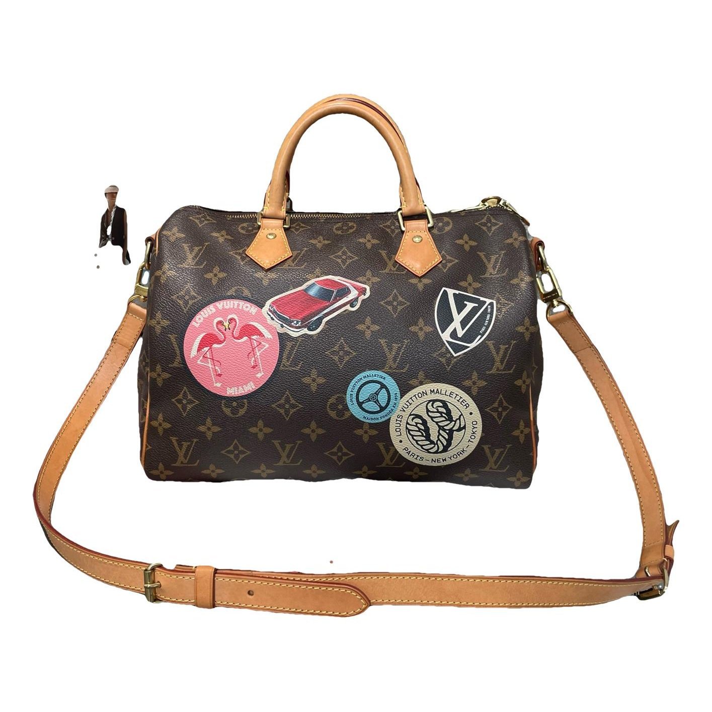 Louis Vuitton Speedy Bandoulière leather handbag