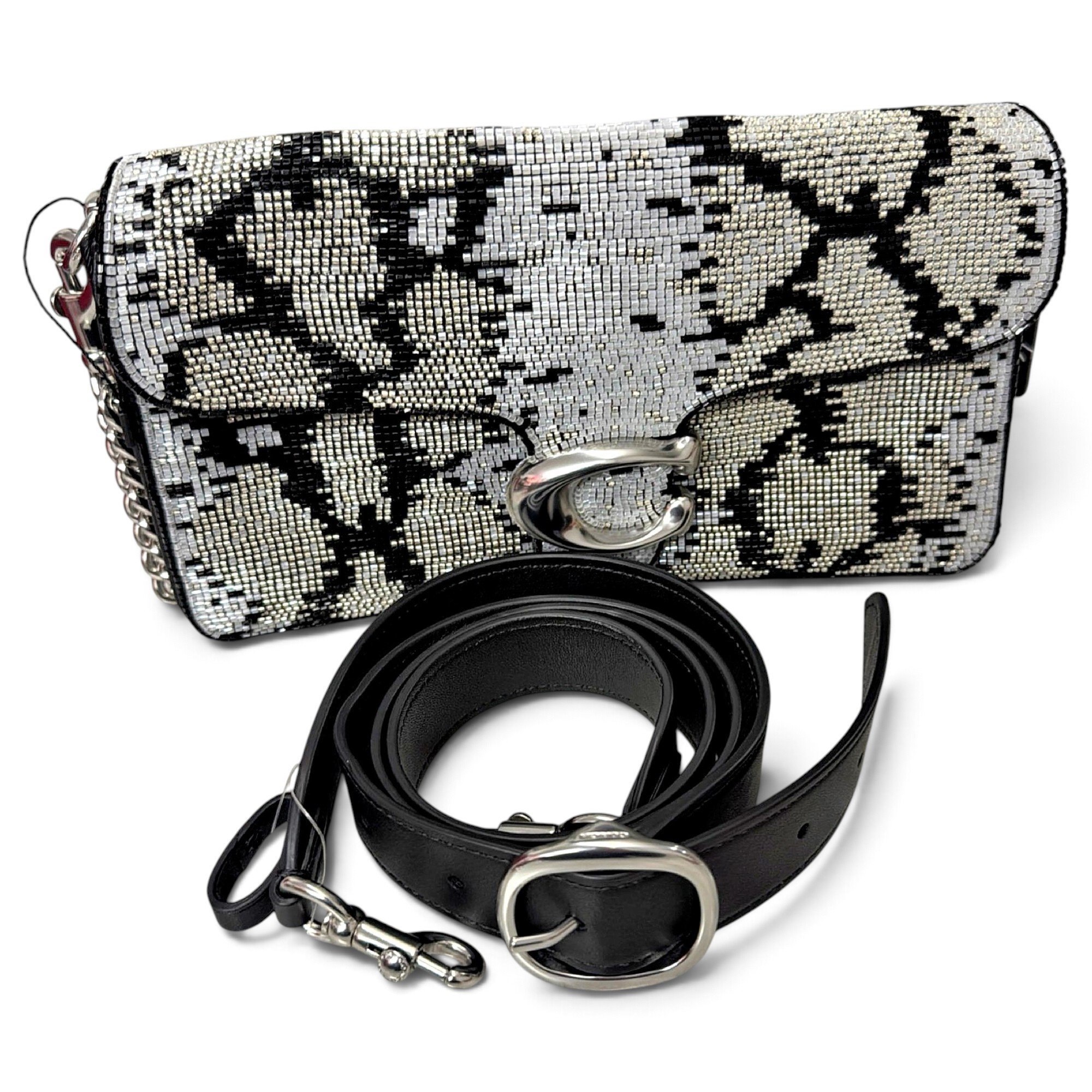 Tabby cloth crossbody bag