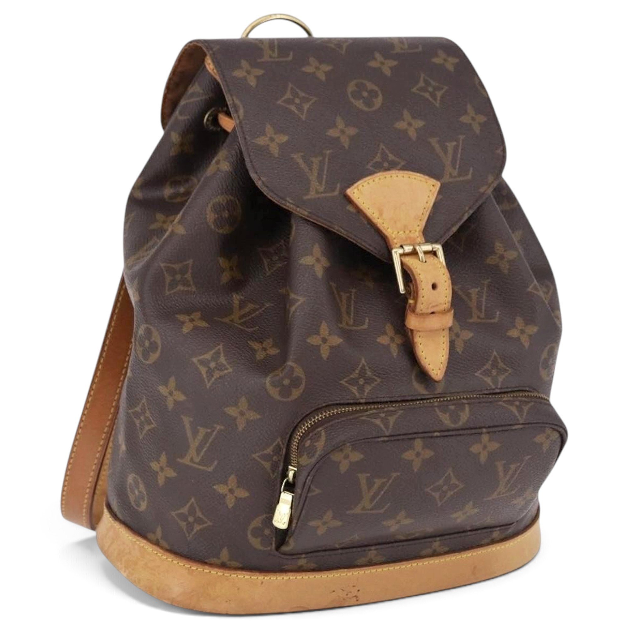Montsouris leather backpack