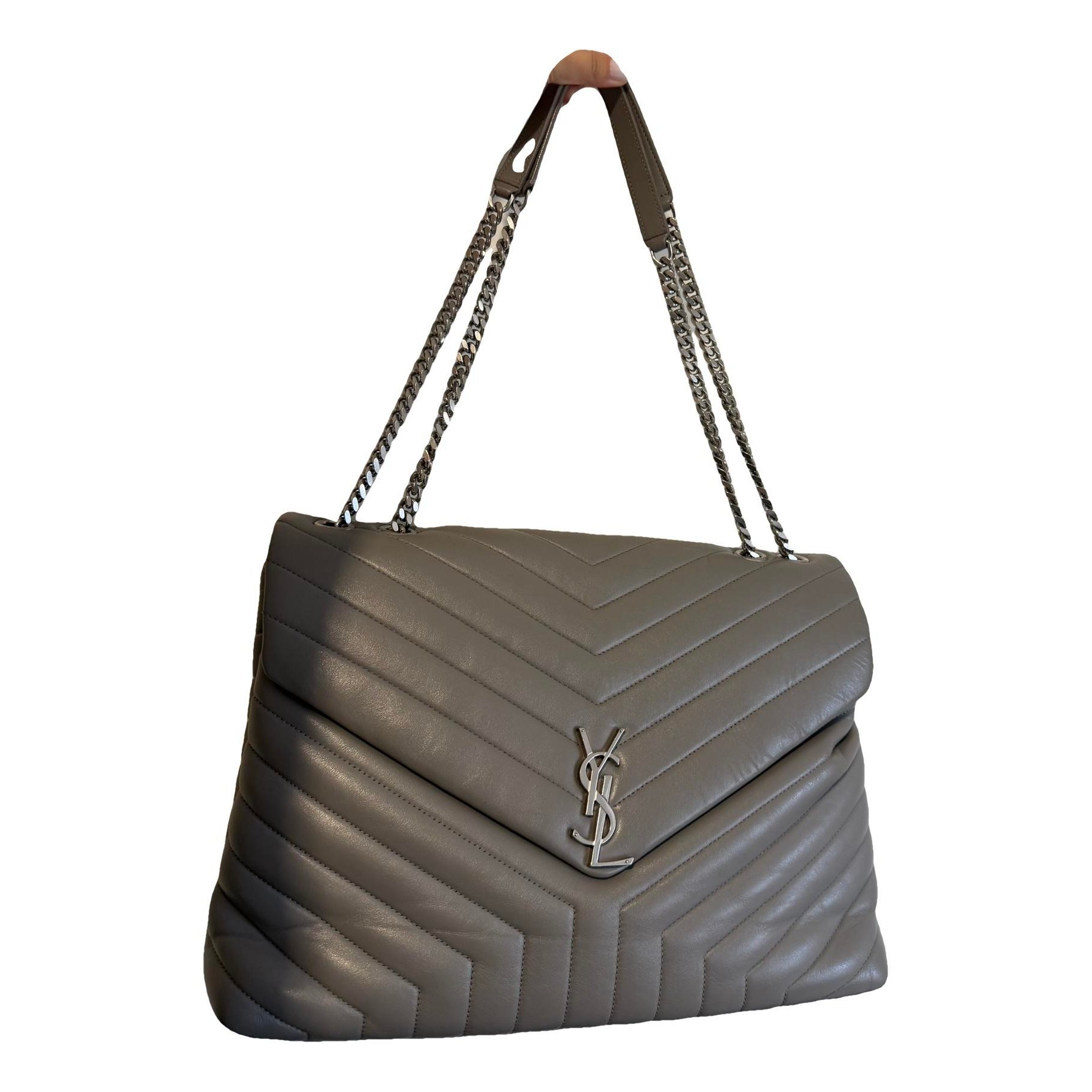 Loulou leather crossbody bag