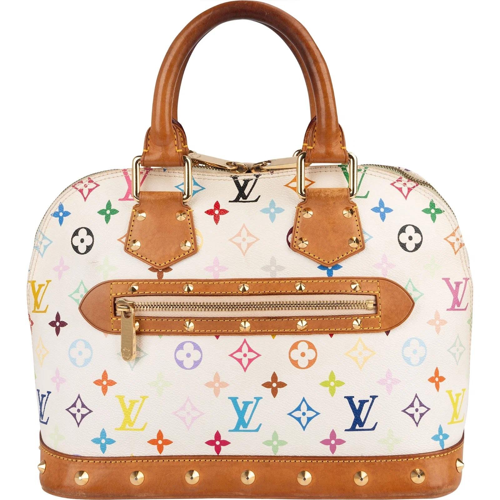 Alma leather handbag
