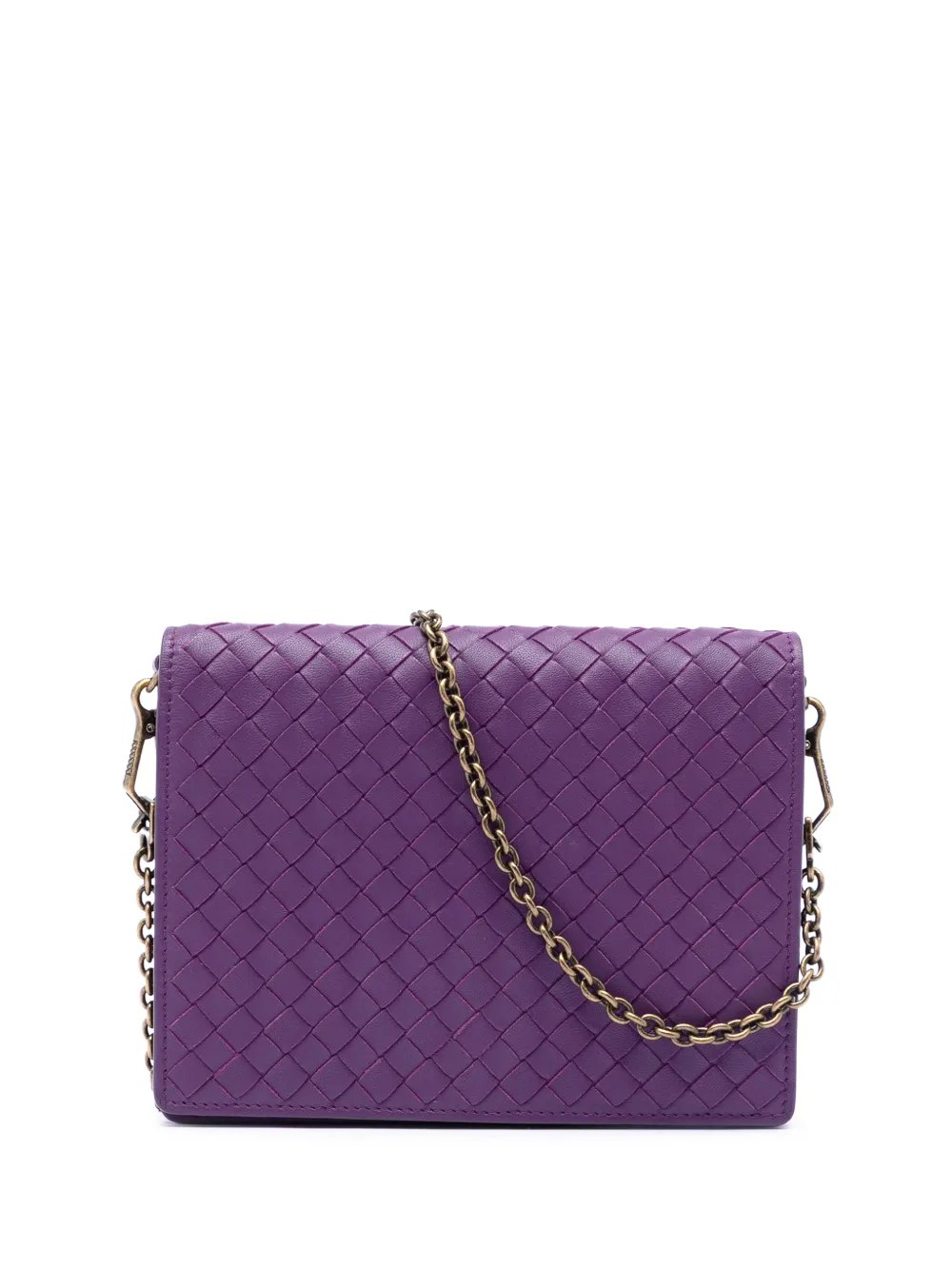 2012-2026 Nappa Intrecciato Wallet On Chain crossbody bag