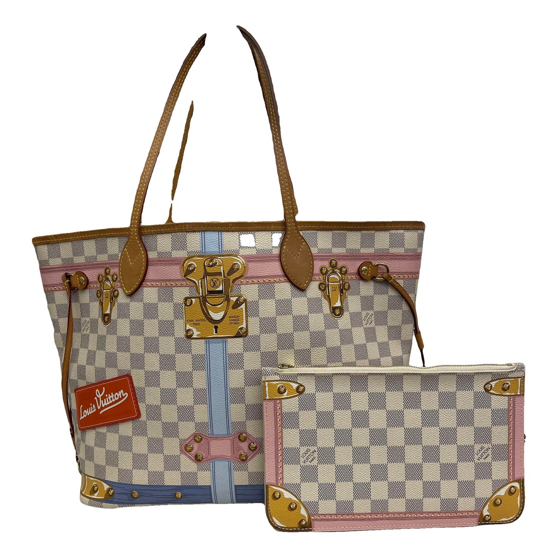 Neverfull leather handbag