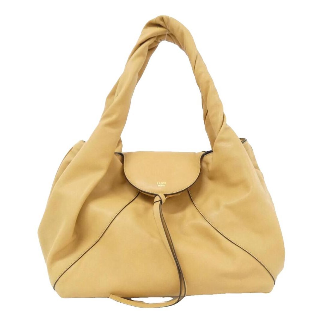 Spy leather handbag