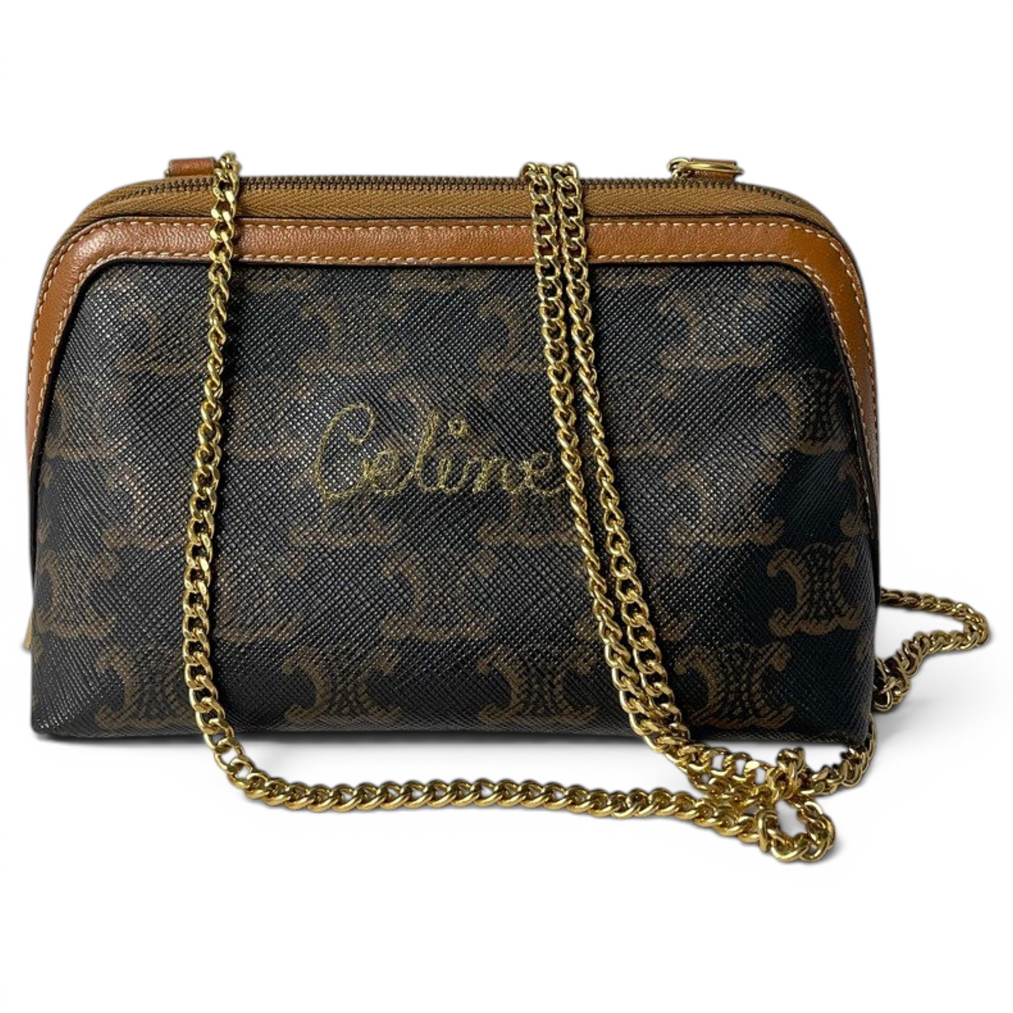 Leather crossbody bag