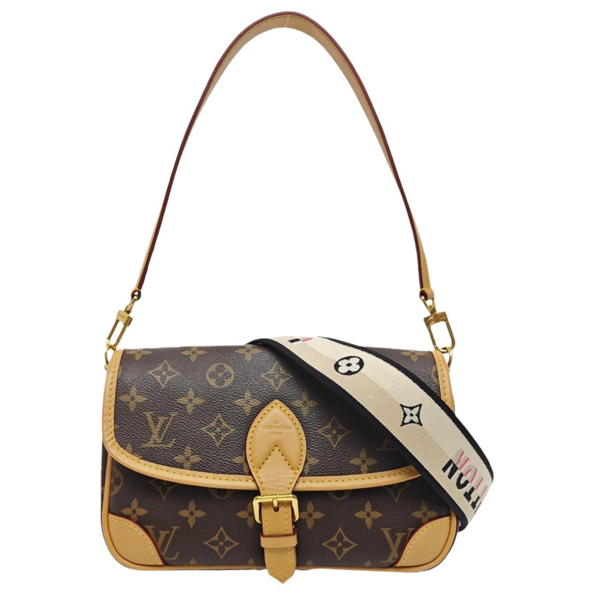 Louis Vuitton Diane leather crossbody bag