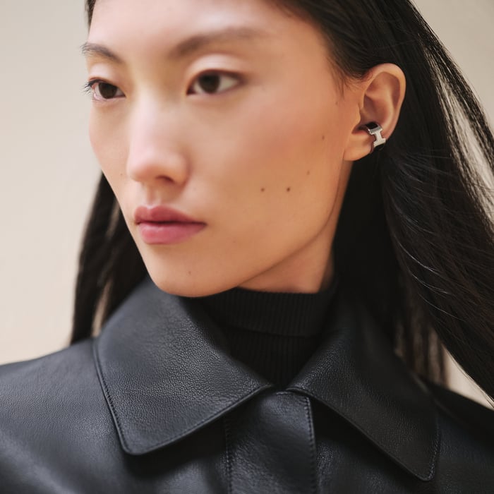 Noir Short Trench Coat