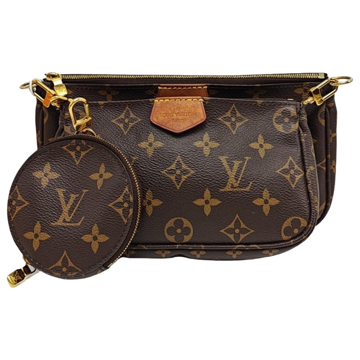 Maxi Multi Pochette Accessoires leather crossbody bag