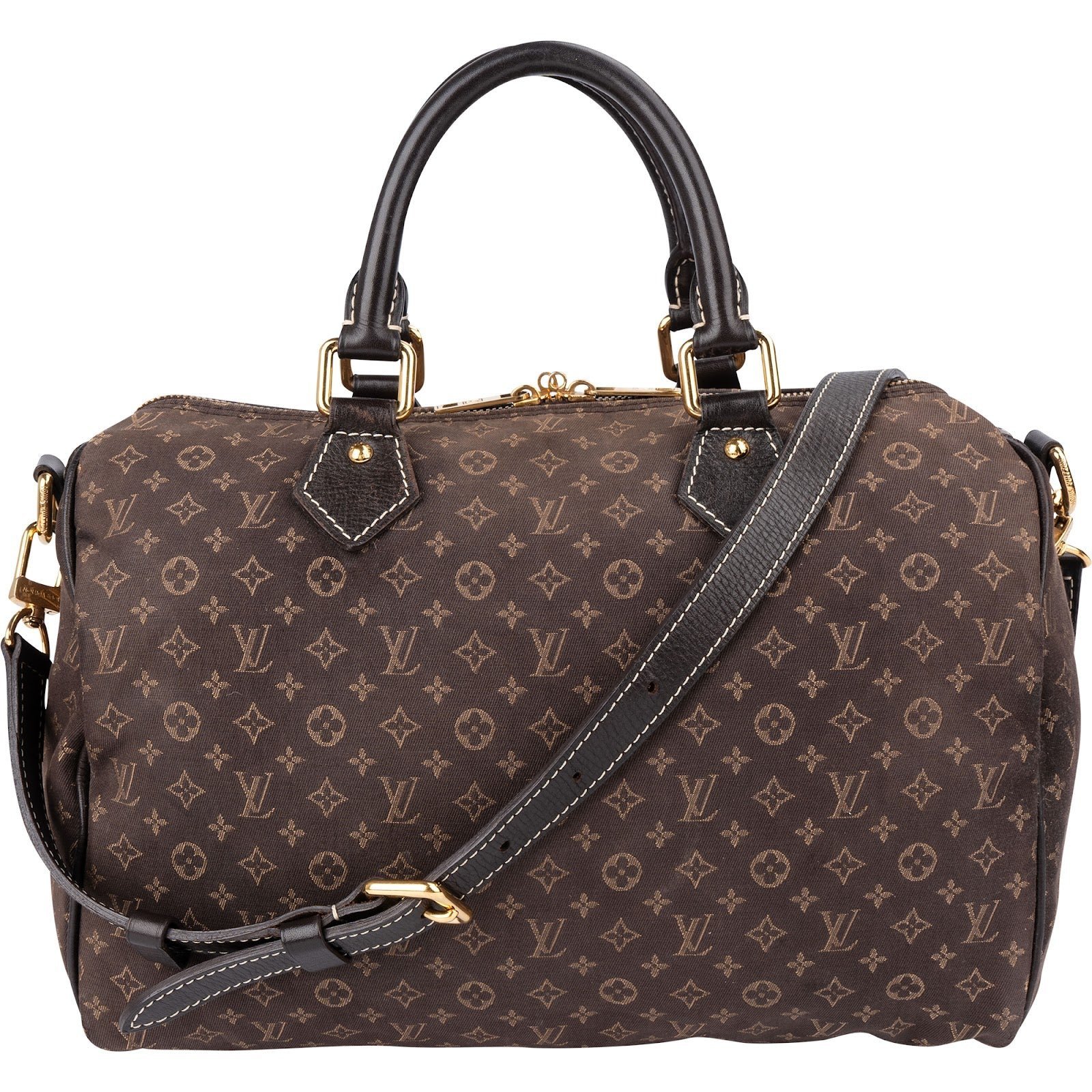 Speedy leather handbag