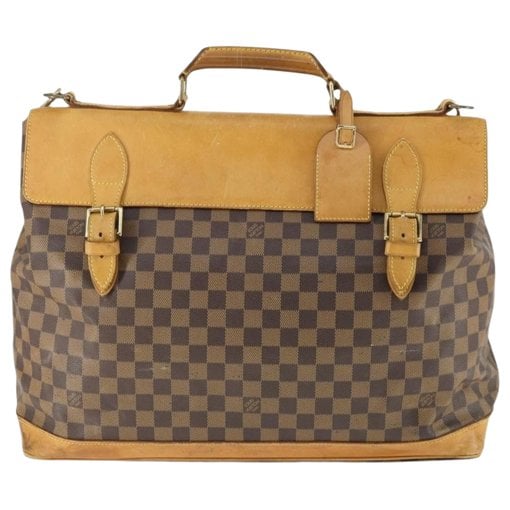 Leather bowling bag