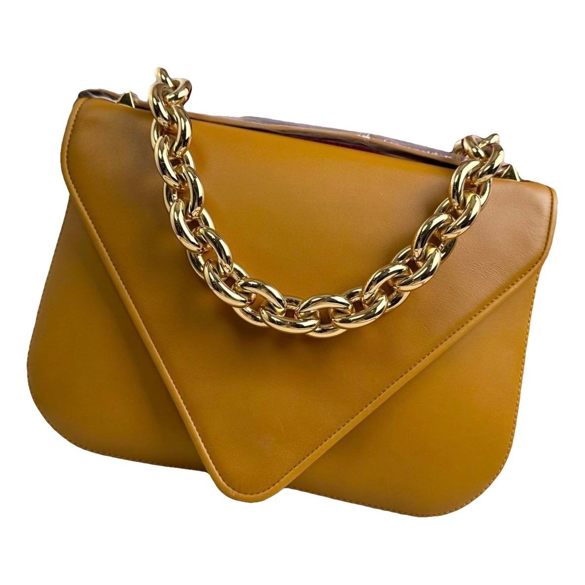 Mount leather handbag
