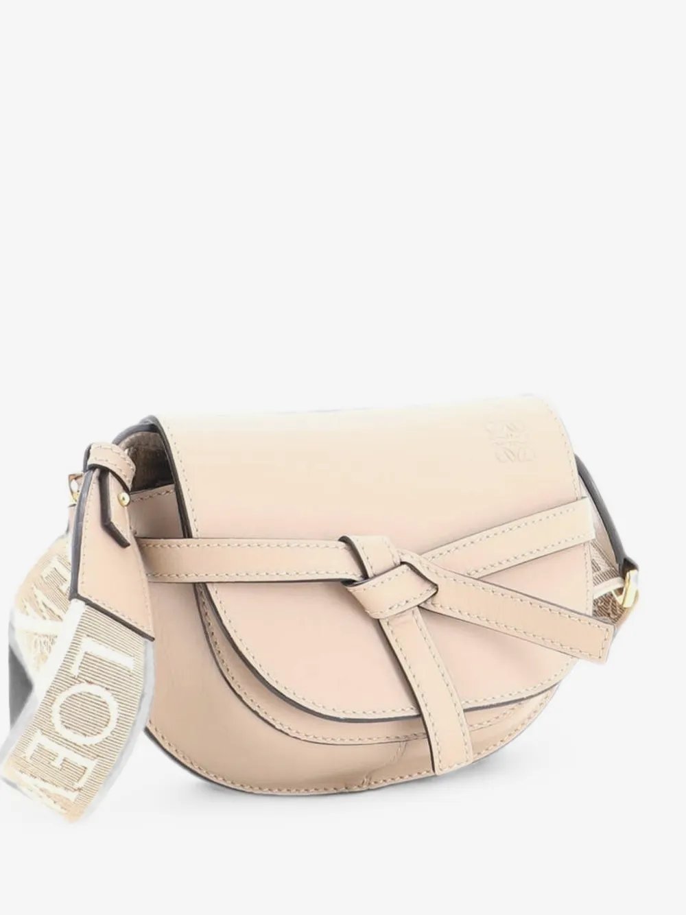 Gate Dual Shoulder Bag Leather Mini crossbody bag