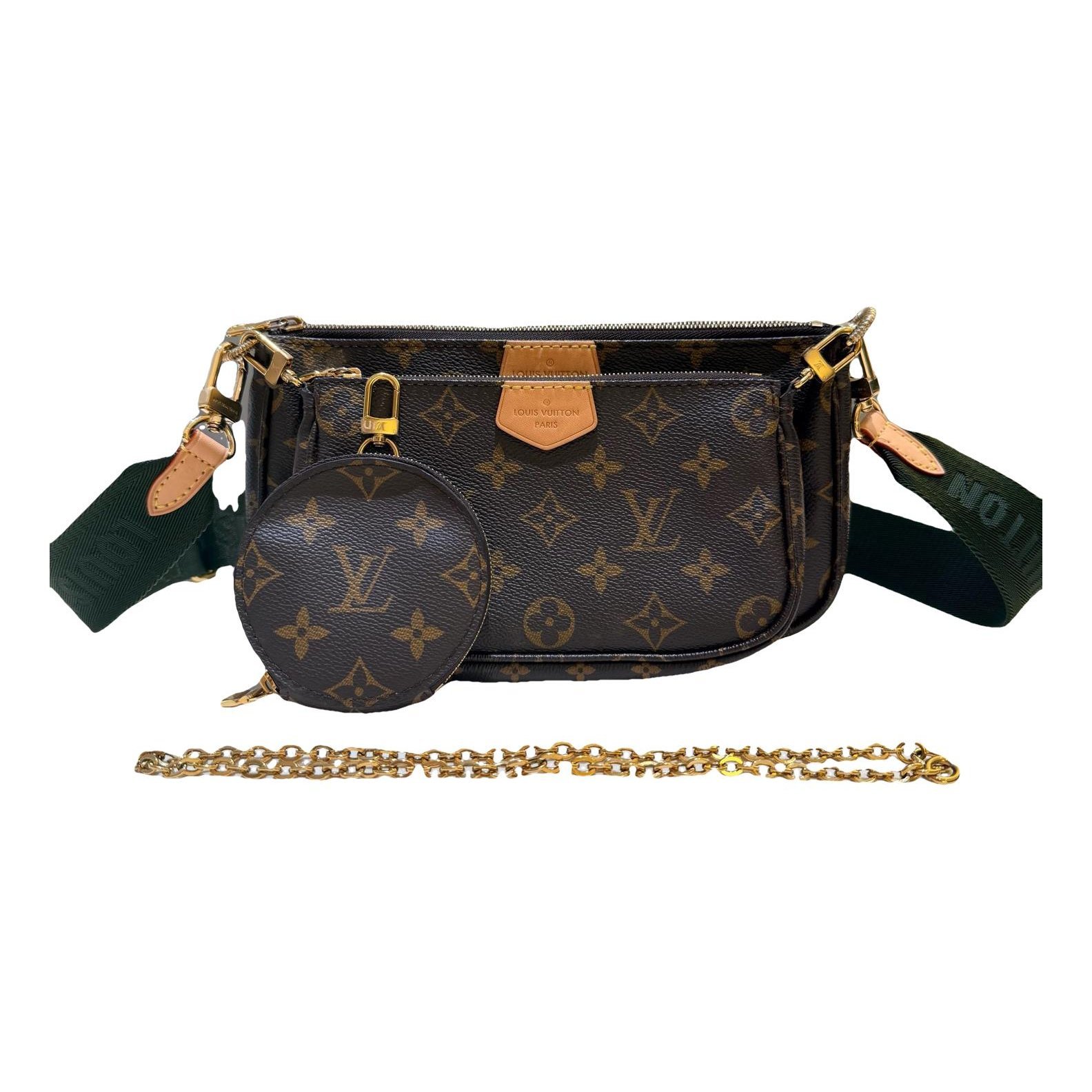 Multi Pochette Accessoires leather handbag