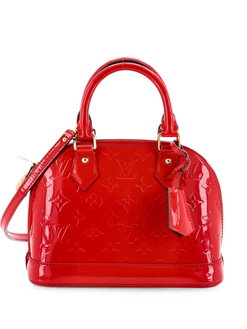 Alma Handbag Monogram Vernis BB shoulder bag