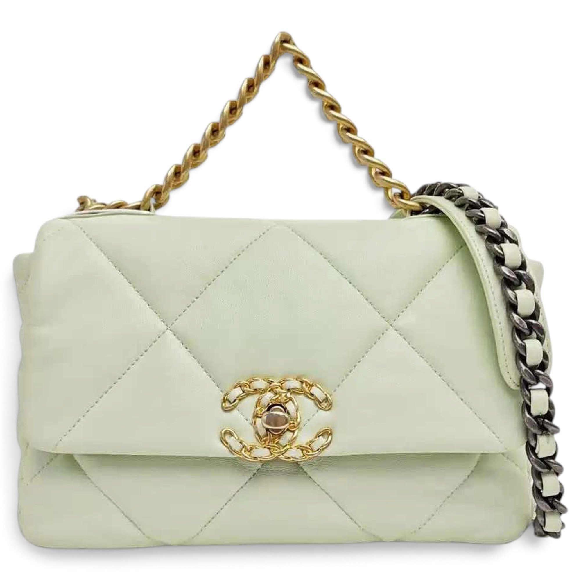Chanel 19 leather handbag