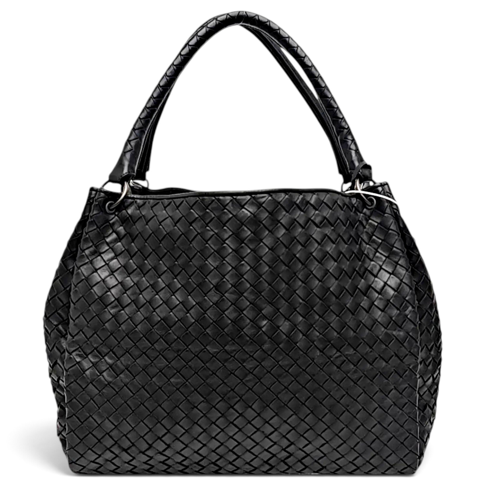 Parachute leather handbag