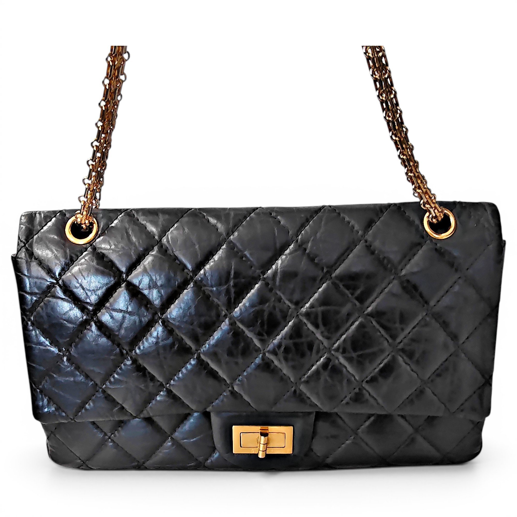 2.55 leather handbag