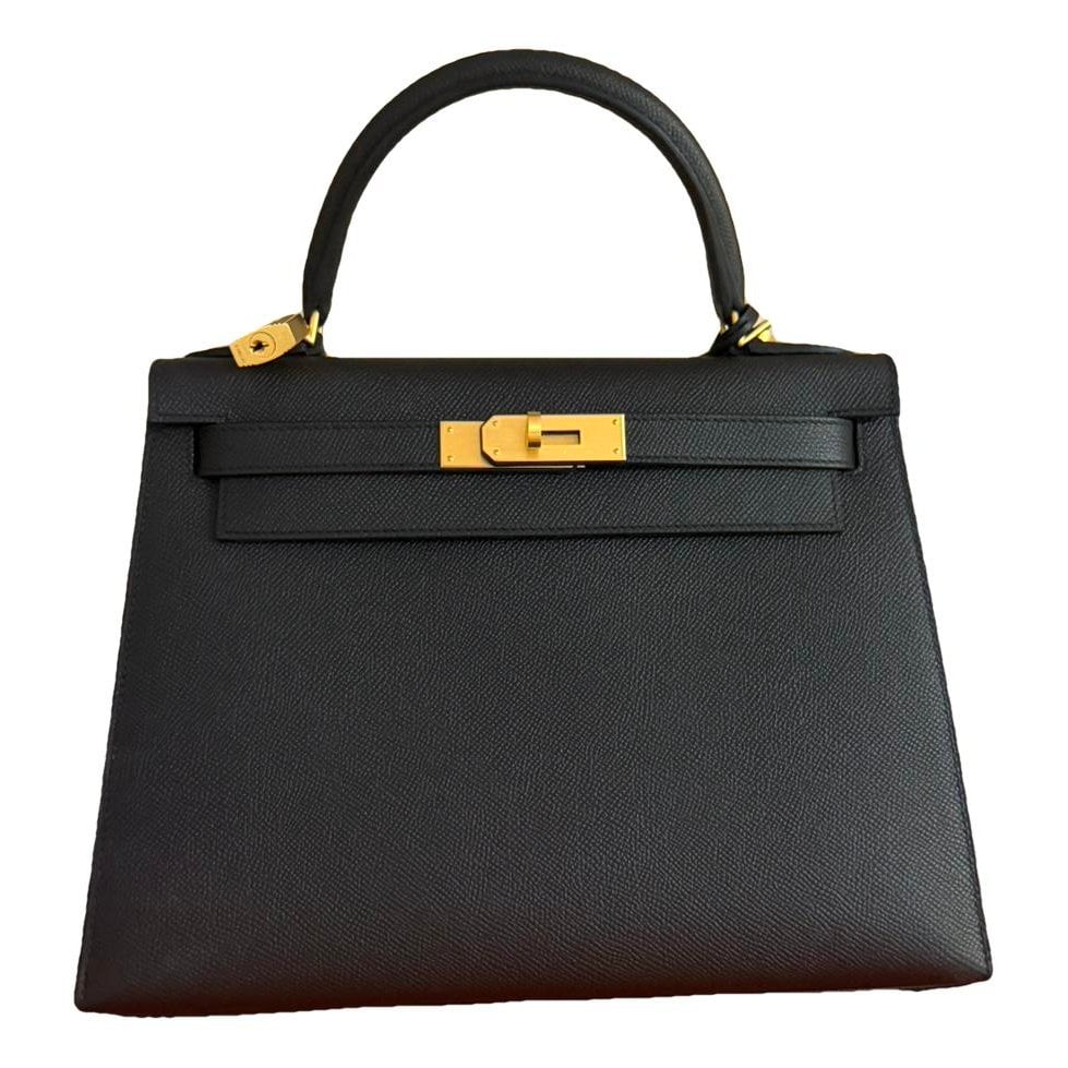 Kelly 28 leather handbag