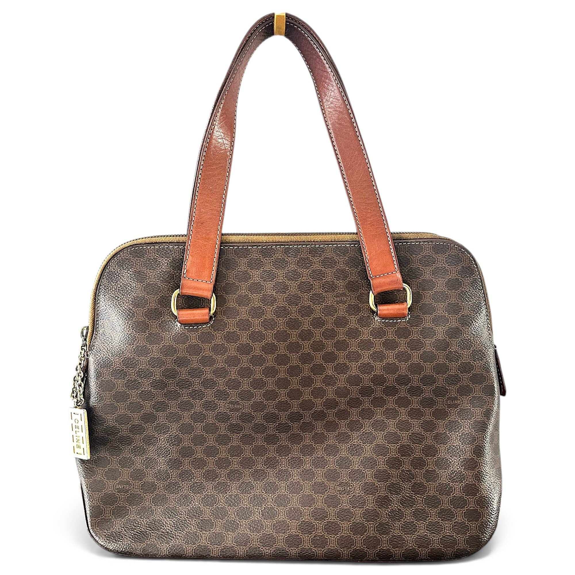 Cabas leather tote