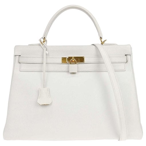 Kelly 35 leather handbag