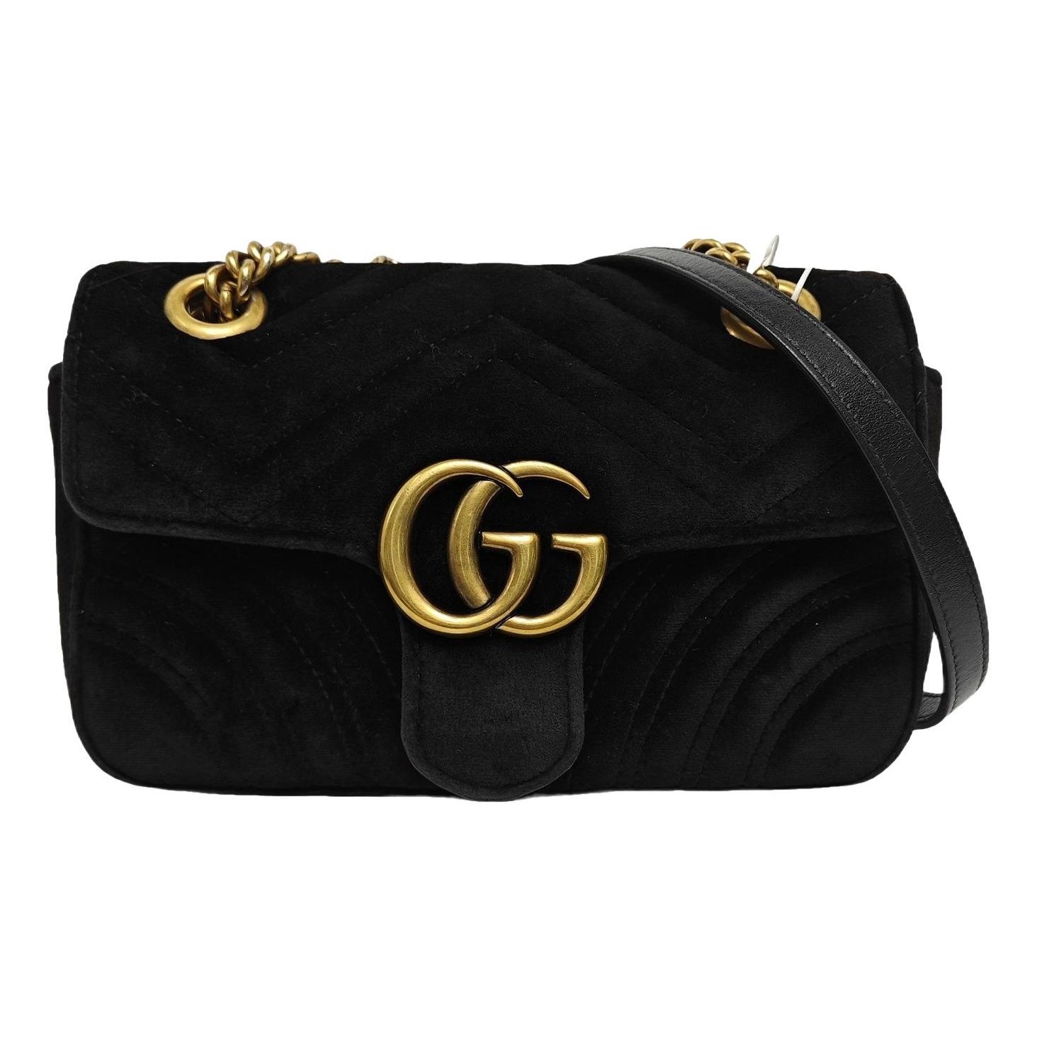 GG Marmont velvet handbag