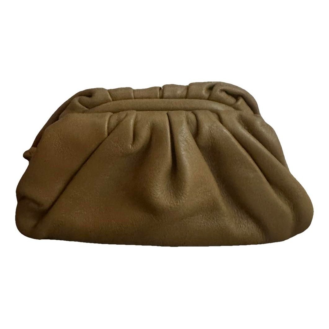 Pouch leather crossbody bag