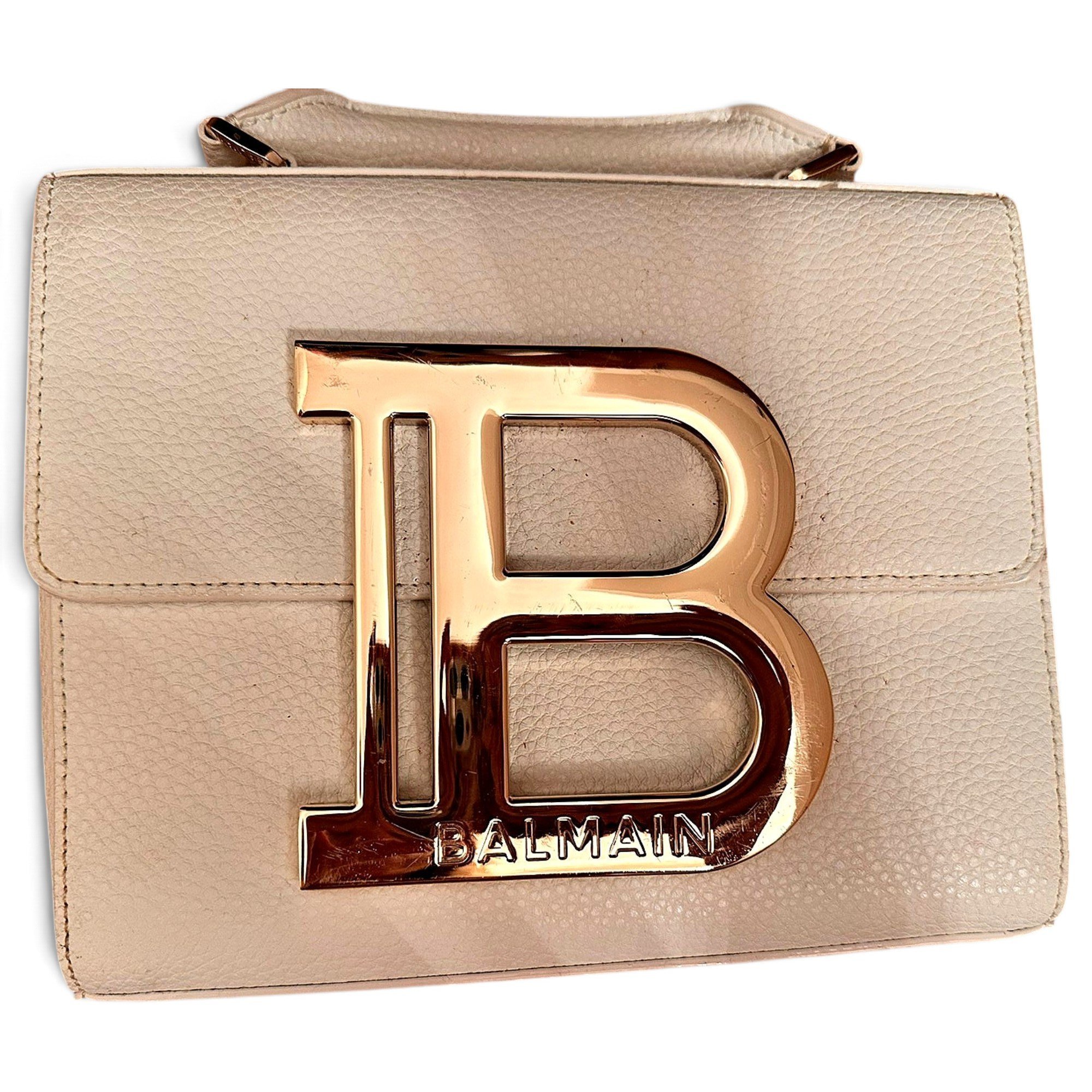 Balmain BBag 18 leather handbag