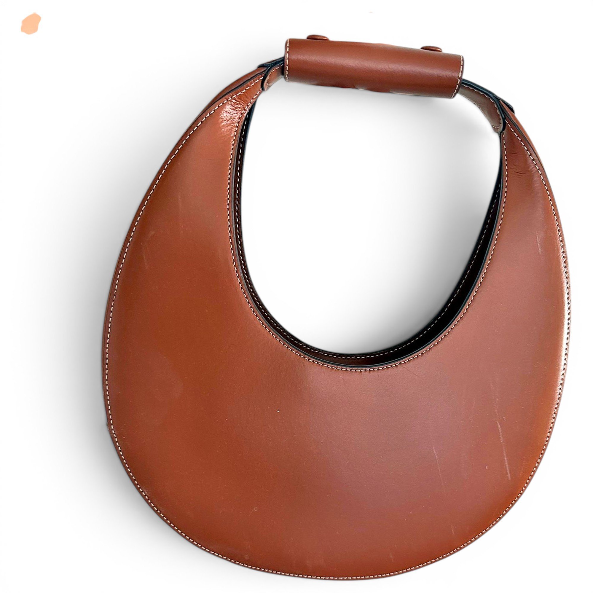 Moon leather bag