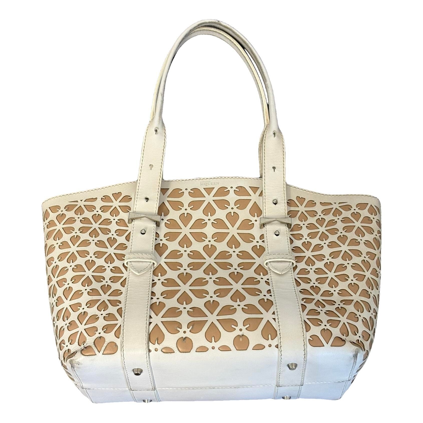 Alexander McQueen Legend leather tote