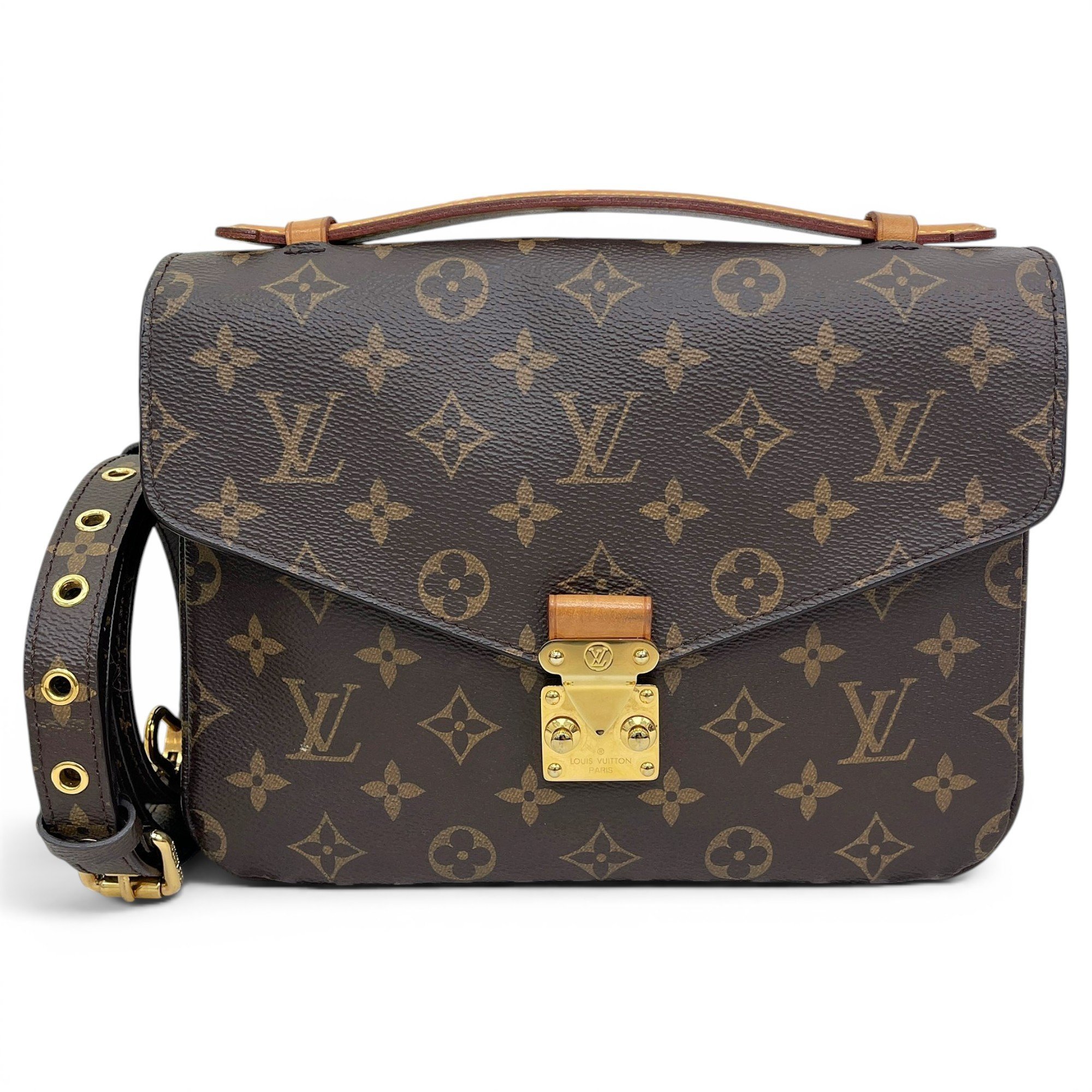 Metis leather handbag