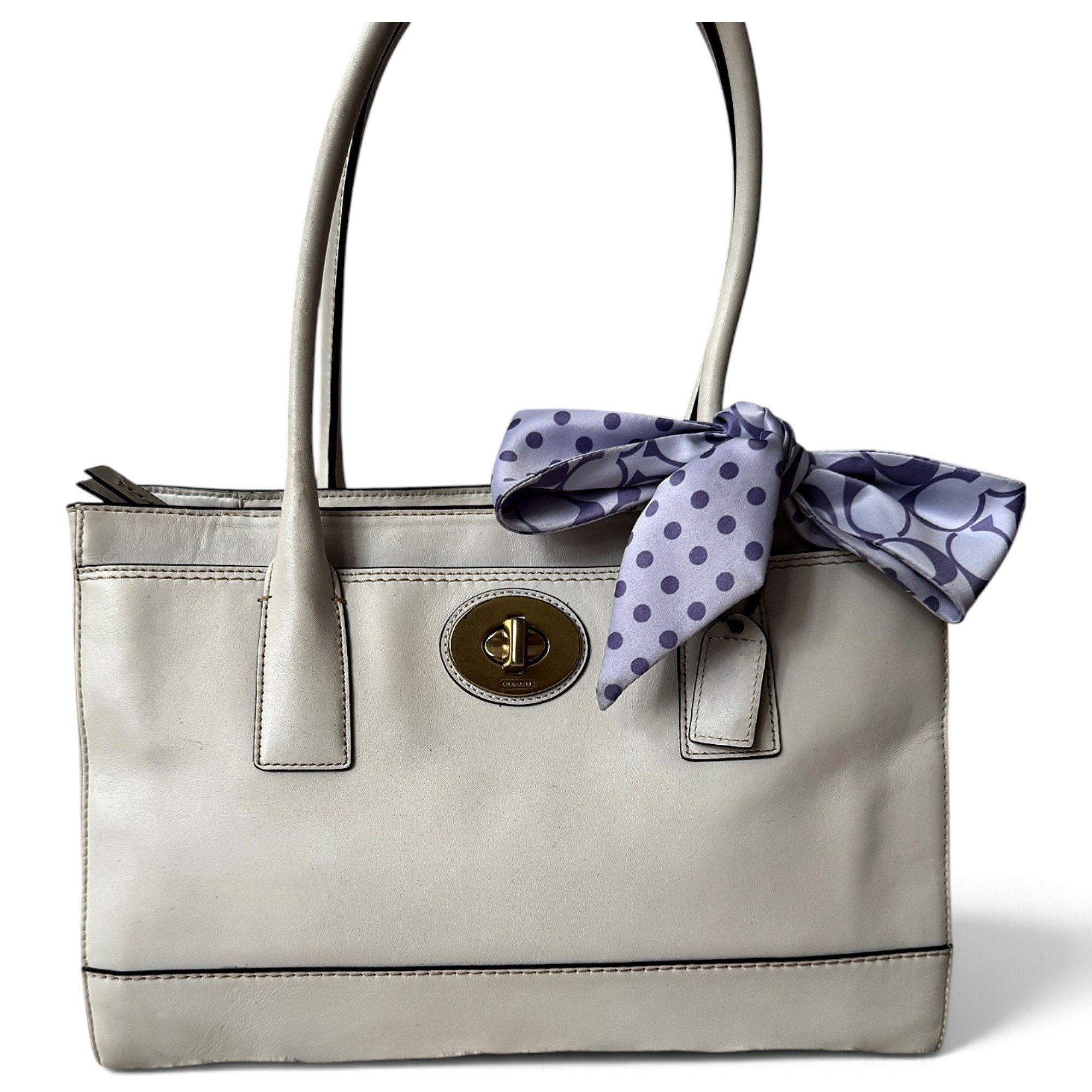 Coach Leather tote