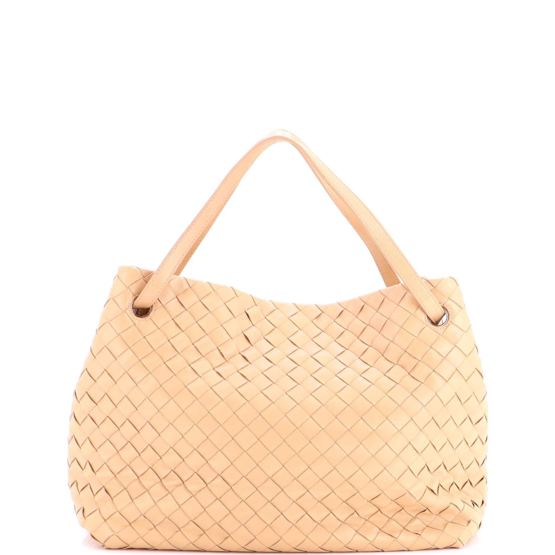 Leather tote