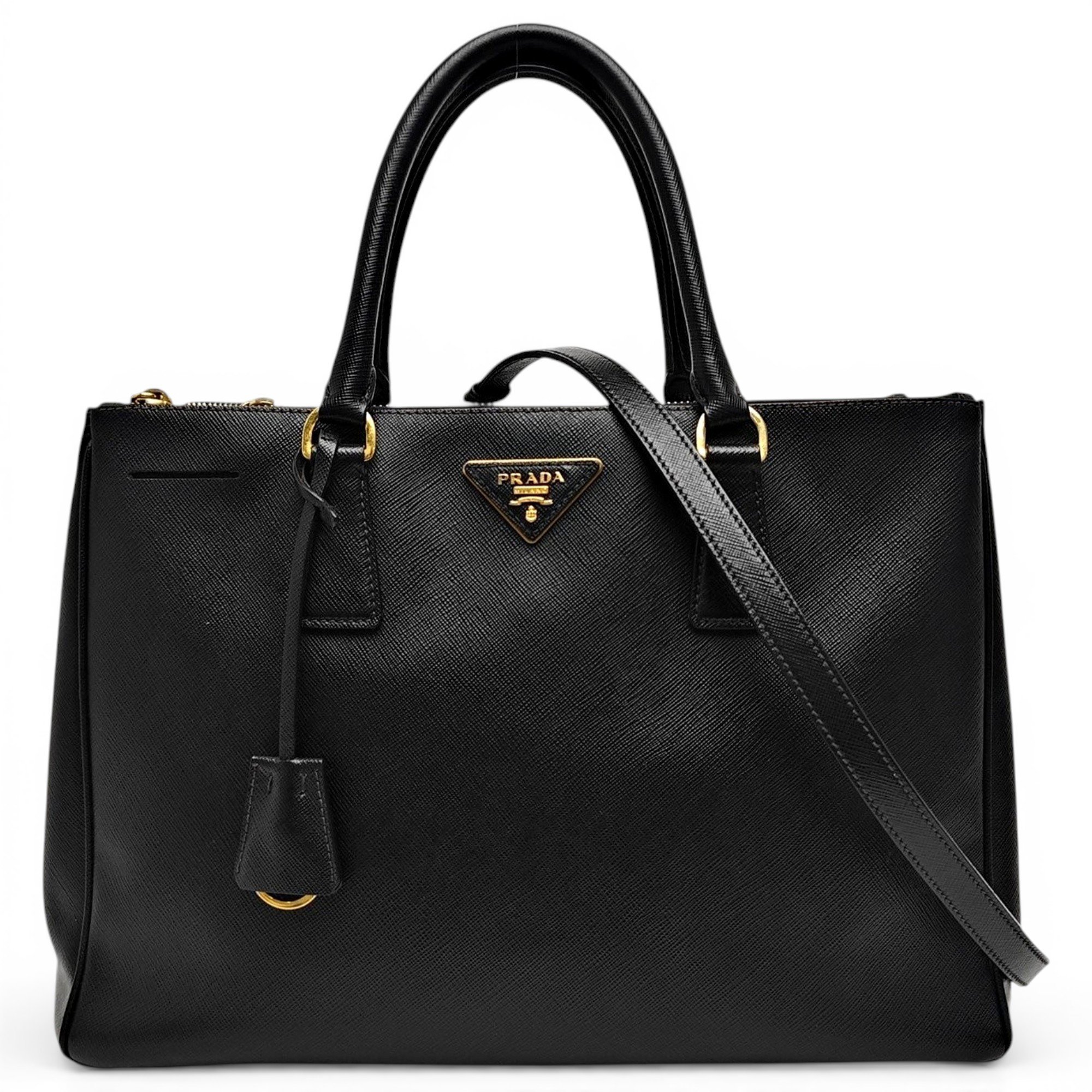 Galleria leather handbag