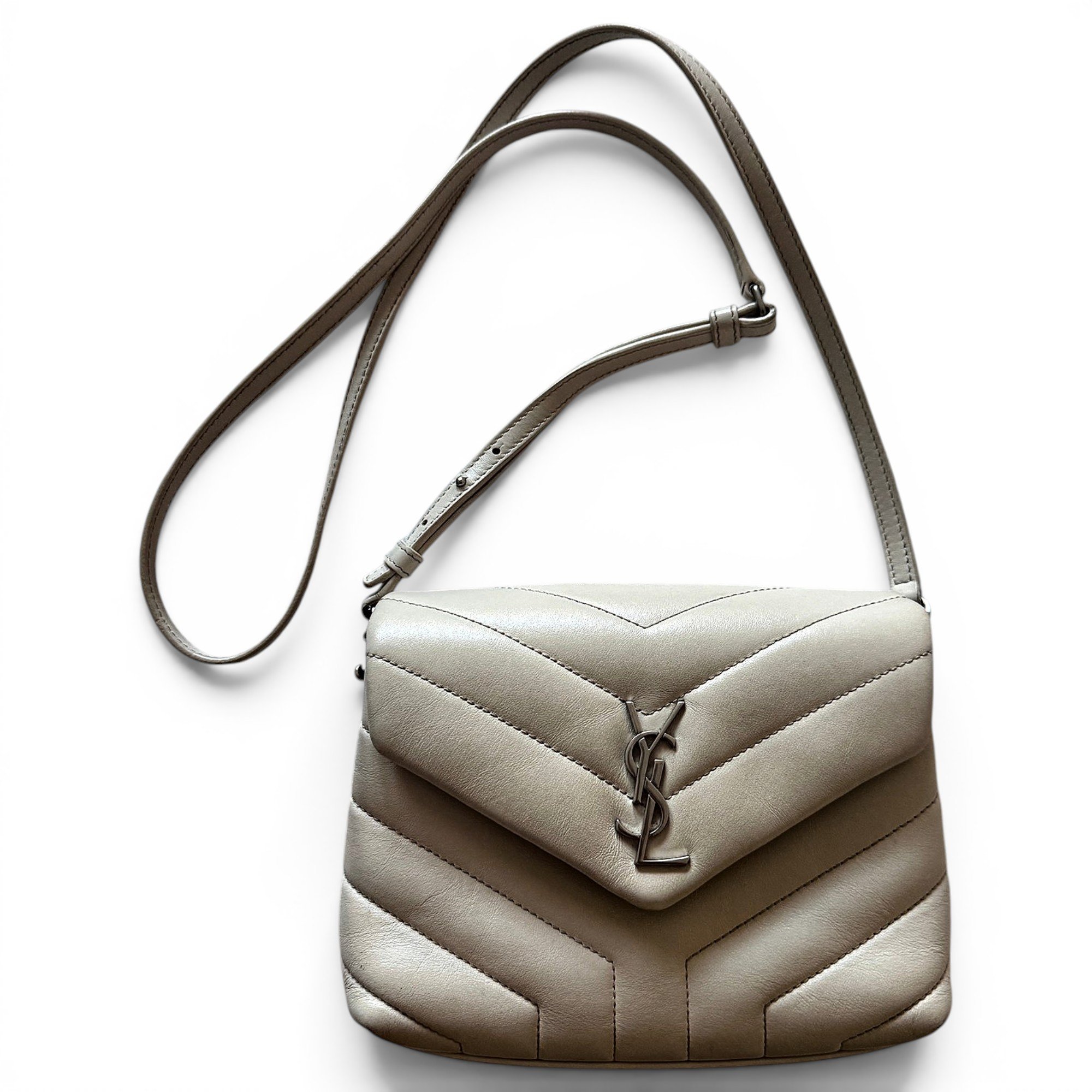 Loulou leather crossbody bag