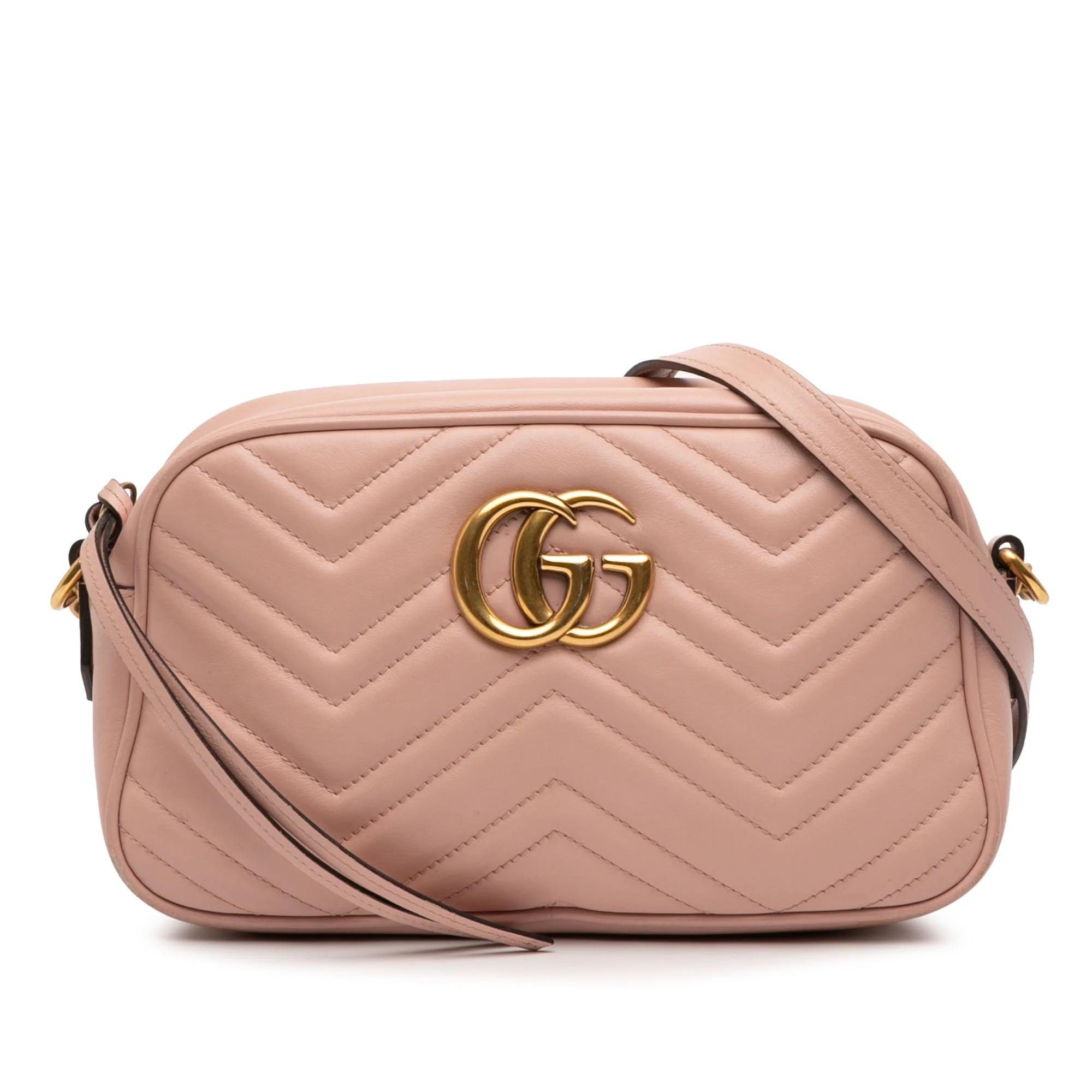 GG Marmont pony-style calfskin handbag